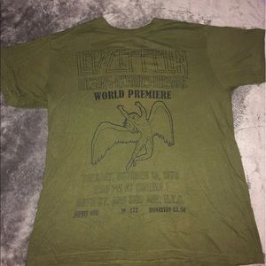 F21 LED Zeppelin Grey Graphic Tee